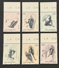 Travelstamps  1977 San Marino Stamps Scott  900-905 Civic Virtues  Drawings Mnh 
