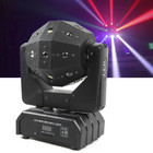 Rgbw Led Laser Moving Head Stage Light Dmx Dj Disco Party Effect Lighting Usa