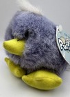 Swibco Puffkins Plush Chickity W tag Purple Easter   Spring Chick