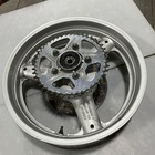 2001 99-02 Suzuki Sv650 Oem Rear Wheel W  Sprocket   Rotor  straight  Excellent 