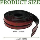 9 84ft Car Windshield Rubber Seal  Weather Stripping Trim T Shape Sealing Str