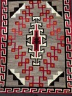 Antique Large Navajo Klagetoh Rug Ca  1920  78  X 60   Red Border