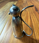 Vtg Napier Silver Plate Cat Jigger 1oz Shot  Mid Century Modern Mcm Barware