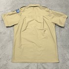 Bsa Shirt Adult M Beige Boy Scout Of America Uniform Connecticut Eagle Scout