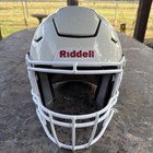 Riddell Speedflex Youth Large Football Helmet White R41196 2018 White On White