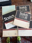 Vintage Reel To Reel Tape Lot 30 Scotch Av176 Reels  18 000    Untested Heavy Duty