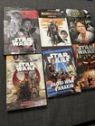 Lot Of 6 Books Star Wars Books  Junior Novels  Paperback   Hardcover Mix Authors