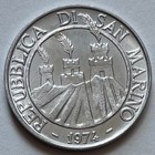 San Marino 10 Lire 1974 - Honey Bee - Uncirculated