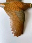 Vintage Carved Pheasant Hand Painted Carved Signed