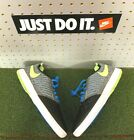 Nike Lunargato Ii Indoor Soccer Shoes 580456-143 White   Black  photo Blue New