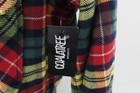 New  Coalatree Organics Flannel Long Sleeve Red Yellow Button Up Medium Shirt