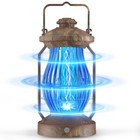 Bug Zapper Cordless Portable Hanging Electric Mosquito Fly Killer Trap W  Light