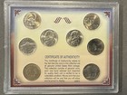 History Of Us Nickels Coin Collection With Coa  8 Coins 
