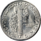 1944-d Mercury Dime Pcgs Ms66 Fb Superb Eye Appeal Strong Strike
