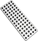 Stainless Steel Footrest Foot Rest Dead Pedal Pad Cover Anti-slip Pad