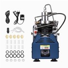 Pcp Air Compressor Auto-stop 30mpa 4500psi 110v Airgun High Pressure Pump