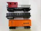  7  O Gauge Lionel Train Cars  lot 3765 