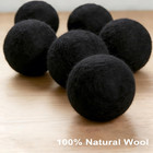 Wool Dryer Balls 6-pack Xl - Natural Reusable Laundry Fabric Softener  Reduces W