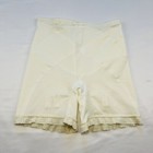 Vintage Montgomery Ward Xl Long Leg Panty Girdle Garter Loops Lace Ivory