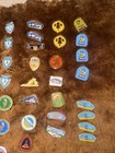 Vintage Boy Account Lot 1980   s 70 Pins Assorted Lot
