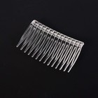 Pangda 10 Pieces Clear Hair Combs Women Clip 14 Medium  10 Count  