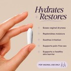Vaginal Moisturizing Suppositories  10 Mg Hyaluronic Acid  10 Inserts