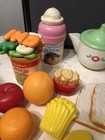Fisher Price  Little Tikes Plus Others Toy Play Food Lot Vtg Huge Rare
