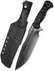Handmade Full Tang Drop Tactical Knife W kydex Sheath For Camping hiking hunting