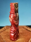  ancient Natural Chinese Old Jade Hand-carved Prime Minister Pendant F10