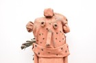 Rare Old Native American Indian Kachina Hopi Katsina Mudhead Doll W Muslin Mask