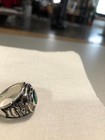 Back To The Future Movie Prop Replica Ring Hill Valley High Size 6