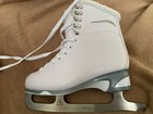 Jackson Ultima Softskate Ice Figure Skates White Size 6 Medium Women New