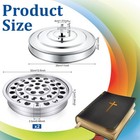 Communion Trays With Lid Christmas Holy Wine Serving Trays Stacking Stainless   