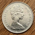 Variety - Philadelphia Mint 1968 Canada 10 Cents Dime Coin  75  Off Comb  Ship 