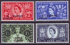 Kuwait 1953 Sc 114-119 Mh Coronation