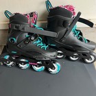 Rollerblade Rb Cruiser W Urban Inline Skates Black Pink Blue Women Size 7
