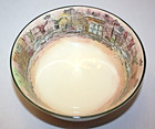 Vintage Royal Doulton A-series Dickens-ware  Round 7 5   Footed Bowl England  14