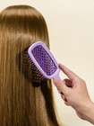 Premium Lixera Detangling Brush Purple For Curly Hair Detangle Remove Tangle Usa