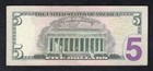 2013  5 Frn Federal Reserve Note    near Solid 6   s S n Mc66660666a    Very Fine 