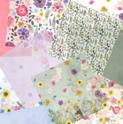 12  X 12  Colorful Vellum Paper Pad By Recollections - 20 Sheets - Translucent