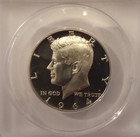 1964 Silver Anacs Pr 68 Dcam Kennedy Half    Key Date Deep Mirror Cameo Proof   