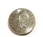 1972 New Hebrides  vanuatu  50 Francs Unc Coin