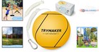 Tether Ball Set Rubber Rope For Kids Adults Outdoor Backyard Play Sport