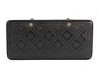 Antique Victorian Papier Mache Snuff Box Starburst Geometric Lacquer Case
