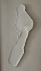 Vtg Budweiser Metal Beer Sign Pouring Bottle Bud Into Pilsner Glass Tin 35x12   