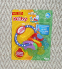 Nuby Baby Teether Key Ring Rattle Toy Multiple Teething 3 Months  Nip