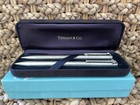 Vintage Tiffany Sterling Ballpen And Pencil Set In Original Box