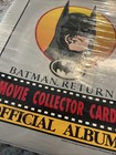 Vintage 1992 Batman Returns Album Collector Trading Cards Set Almost Complete