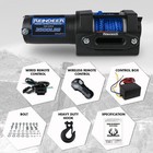 Reindeer Electric Winch 3500lbs 12v Synthetic Rope Wireless Remote Trailer Atv