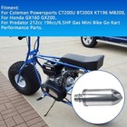 Exhaust Muffler Silencer For Predator 212cc 196cc 6 5hp Gas Mini Bike Go Kart